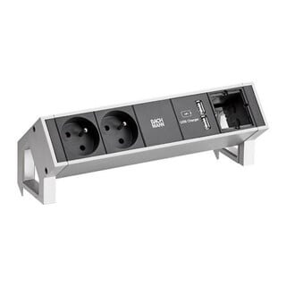 Bachmann Steckdosenleiste 2xUTE 1xUSB 902.432