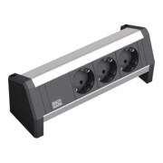 Bachmann Steckdosenleiste 3xSchutzk.schwarz 902.0048