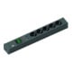 Bachmann Steckdosenleiste 5xSchutz Schalter Übersp. 2m 420.0022