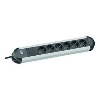 Bachmann Steckdosenleiste 6f. 6xSchutzk.swo.Schal. 331.010