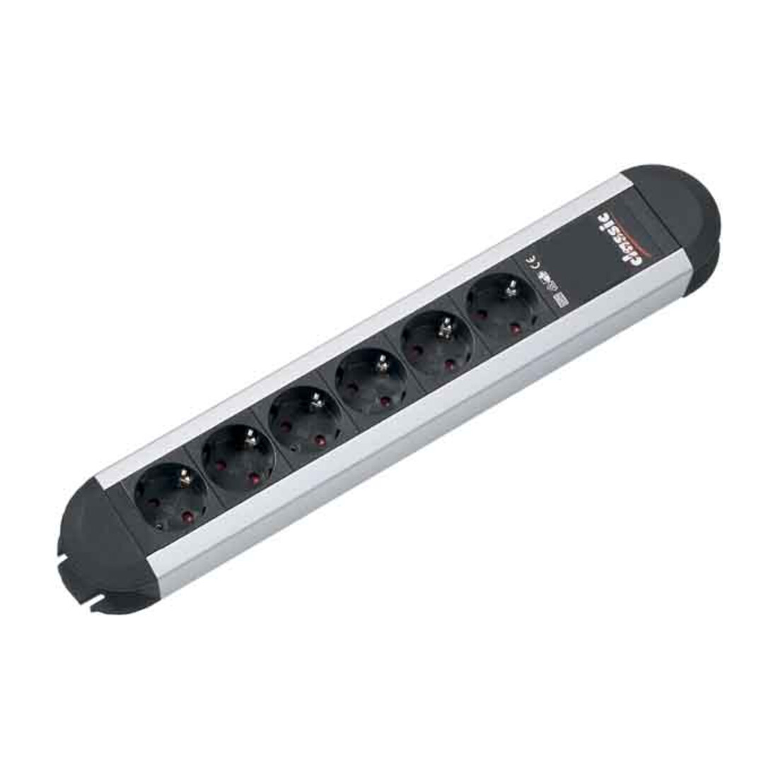 Bachmann Steckdosenleiste 6f. 6xSchutzk.swo.Schal. 331.010