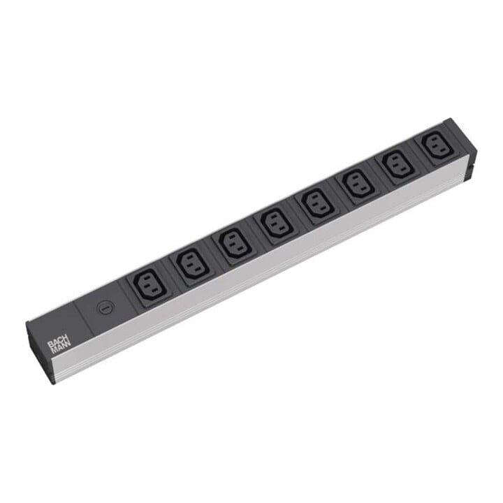 Bachmann Steckdosenleiste 8f.IEC Kaltgeräte, 10A F 333.408