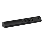 Bachmann Steckdosenleiste CASIA 2m 932.106 schwarz USB 22W