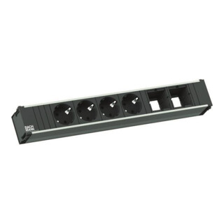 Bachmann Steckdosenleiste CONI 4xSchuko 2xABD 912.007