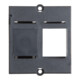 Bachmann Steckplatzabdeckung Keystone 1-f schwarz 917.057