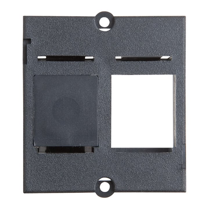 Bachmann Steckplatzabdeckung Keystone 1-f schwarz 917.057