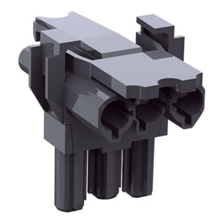 Bachmann T-Verteiler Wieland 375.107 schwarz 250V 20A