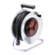 Bachmann Tambour de câble en tôle d'acier 40m H07RN-F 3G1,5mm² 398.180