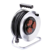 Bachmann Tambour de câble en tôle d'acier 40m H07RN-F 3G1,5mm² 398.180-3