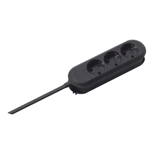 Bachmann Tischsteckdose 3f. 3,0m sw 388.171