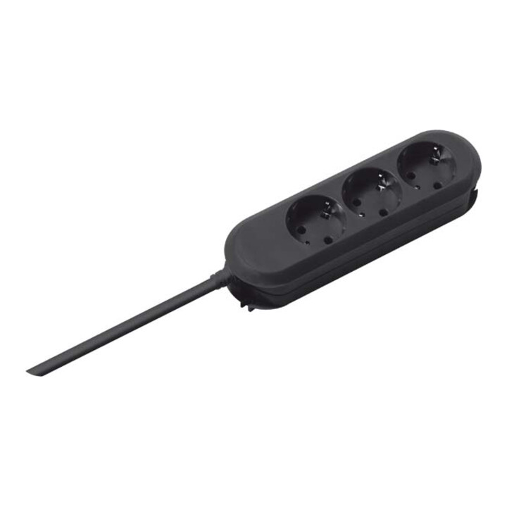Bachmann Tischsteckdose 3f. 3,0m sw 388.171