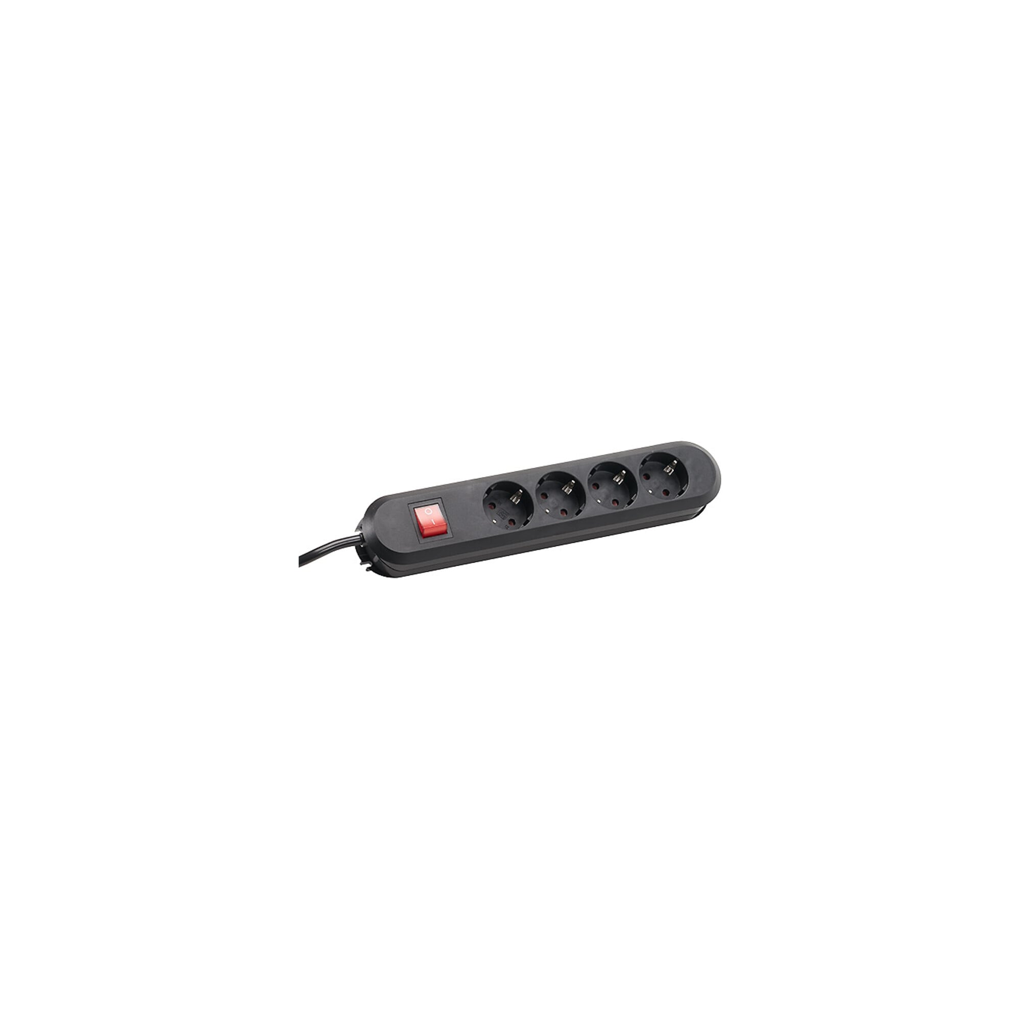Bachmann Tischsteckdose 4f. 1,50m sw 381.130K