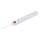 Bachmann Tischsteckdose 6f. 1,50m ws 381.2501K