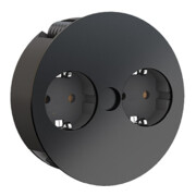 Bachmann TWIST Multiprise 2xCEE7/3 2m AEH noir 931.150-2