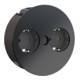 Bachmann TWIST Multiprise 2xCEE7/3 2m AEH noir 931.150