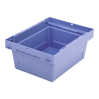 Bacs de distribution Bito série MB MB43171 l 400 x l 300 x H 173 bleu-gris