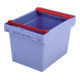 Bacs de distribution Bito série MB MBB43271 l 400 x l 300 x H 273 bleu-gris