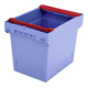 Bacs de distribution Bito série MB MBB43321 l 400 x l 300 x H 323 bleu-gris