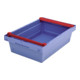 Bacs de distribution Bito série MB MBB64171 l 600 x l 400 x H 173 bleu-gris
