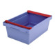 Bacs de distribution Bito série MB MBB64221 l 600 x l 400 x H 223 bleu-gris