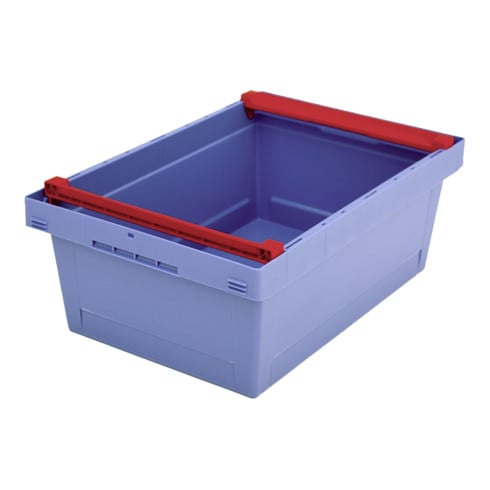 Bacs de distribution Bito série MB MBB64221 l 600 x l 400 x H 223 bleu-gris