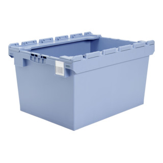 Bacs de distribution Bito série MB MBB86421 l 800 x l 600 x H 453 bleu-gris