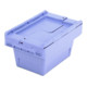 Bacs de distribution Bito série MB MBD32151 l 310 x l 200 x H 170 bleu-gris