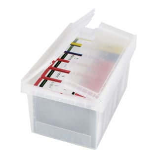 Bacs de distribution Bito série MB MBD64321TRANSP l 610 x l 400 x H 340transparent