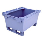 Bacs de distribution MB à fond double MBB86421DKUFE l 800 x l 600 x H 553 bleu-g
