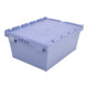 Bacs de distribution MB à fond double MBD86421D l 800 x l 600 x H 453 bleu-gris-1