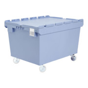 Bacs de distribution MB à fond double MBD86421DROLL-K l 800 x l 600 x H 553 bleu