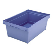 Conteneur réutilisable Bito MB à fond nervuré bleu