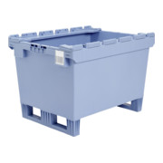 Bacs de distribution MB à fond nervuré MBB86421RKUFE l 800 x l 600 x H 553 bleu- 800 mm