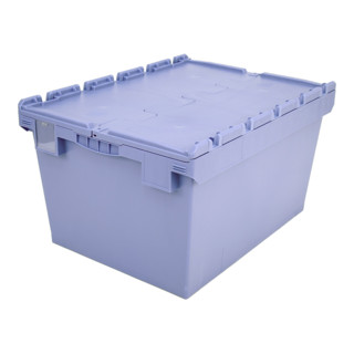 Bacs de distribution MB à fond nervuré MBD86421R l 800 x l 600 x H 453 bleu-gris