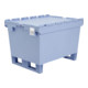 Bacs de distribution MB à fond nervuré MBD86421RKUFE l 800 x l 600 x H 553 bleu- 800 mm-1