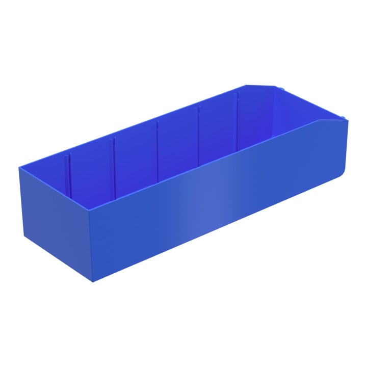 Bacs de rangement Bito série PK PK4131 l 395 x l 136 x H 90 bleu