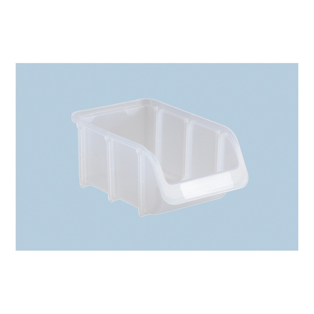 Bacs en PP, t. 2 transparent