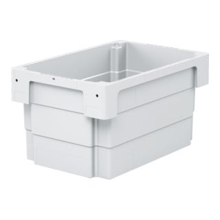 Bacs gerbables et emboîtables Bito série U-Turn DSB64321D l 600 x l 400 x H 320 gris