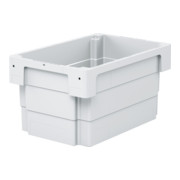Bacs gerbables et emboîtables Bito série U-Turn DSB64321D l 600 x l 400 x H 320 gris