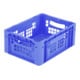 Bacs gerbables norme Europe Bito série XL XL43173 l 400 x l 300 x H 170 bleu