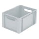 Bacs gerbables norme Europe Bito série XL XL43221 l 400 x l 300 x H 220 gris-1