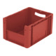 Bacs gerbables norme Europe Bito série XL XL43224 l 400 x l 300 x H 220 rouge