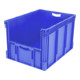 Bacs gerbables norme Europe Bito série XL XL86524 l 800 x l 600 x H 520 bleu