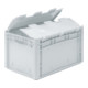 Bacs gerbables norme Europe Bito série XL XLD32171 l 300 x l 200 x H 188 gris
