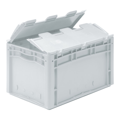 Bacs gerbables norme Europe Bito série XL XLD32171 l 300 x l 200 x H 188 gris