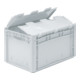 Bacs gerbables norme Europe Bito série XL XLD32221 l 300 x l 200 x H 238 gris
