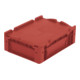Bacs gerbables norme Europe Bito série XL XLD43121 l 400 x l 300 x H 138 rouge