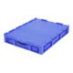 Bacs gerbables norme Europe Bito série XL XLD86121 l 800 x l 600 x H 138 bleu