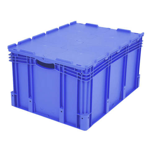 Bacs gerbables norme Europe Bito série XL XLD86421 l 800 x l 600 x H 438 bleu