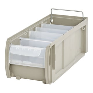 Bacs Kanban Bito série CTB CTB41514SFC l 400 x l 156 x H 140 gris